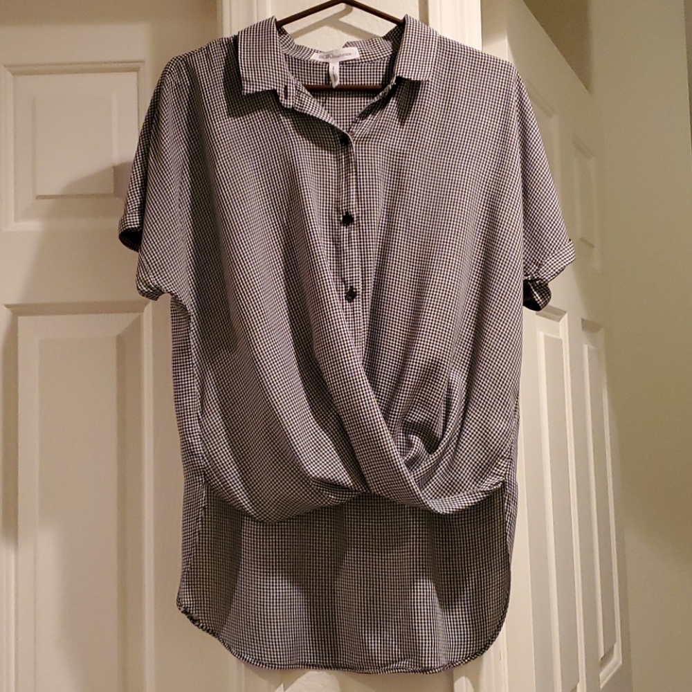 BCBGeneration Gingham Shirt sz M